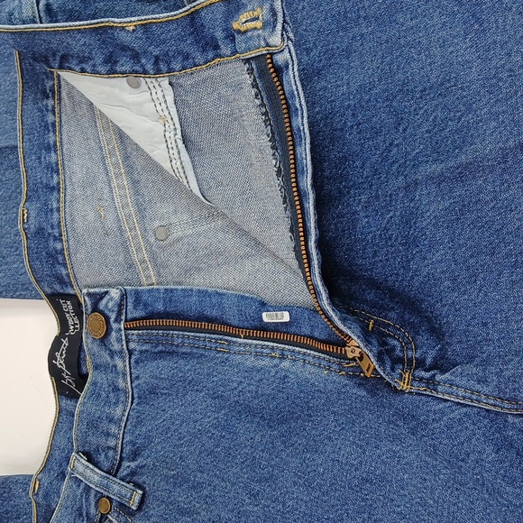 Wrangler George Strait Cowboy Cut Blue Jeans Size 38x 32 31MGSHD - Picture 14 of 16